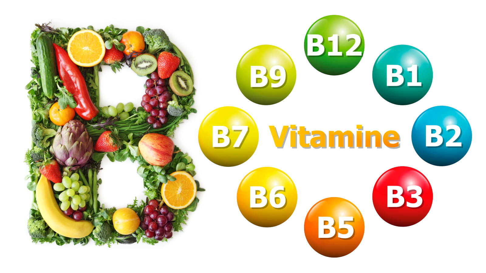 Essentielle B-Vitamine sind für viele Stoffwechselprozesse verantwortlich